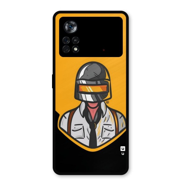 Game Lover Metal Back Case for Poco X4 Pro 5G