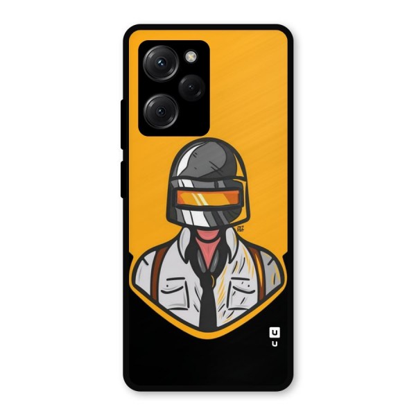 Game Lover Metal Back Case for Poco X5 Pro