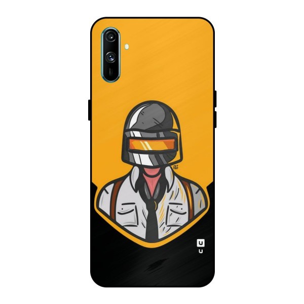 Game Lover Metal Back Case for Realme C3