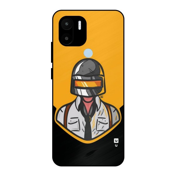 Game Lover Metal Back Case for Redmi A1 Plus