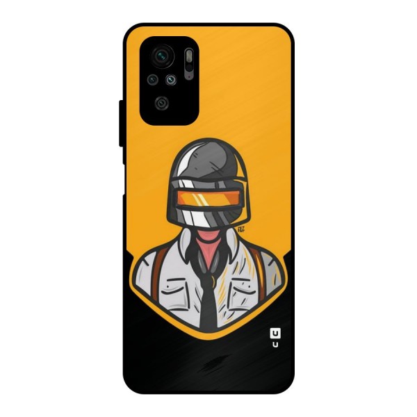 Game Lover Metal Back Case for Redmi Note 10