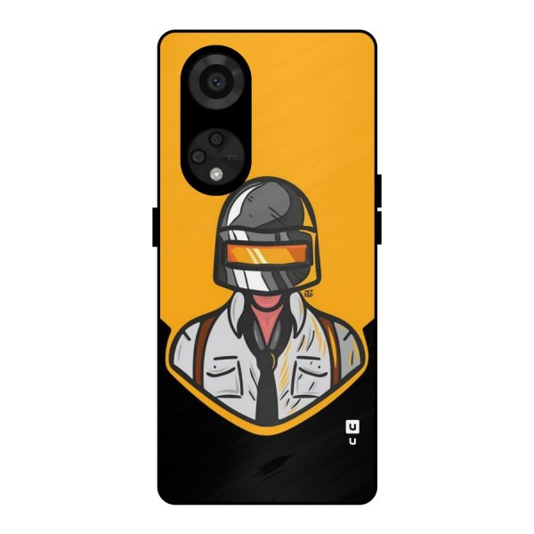 Game Lover Metal Back Case for Reno8 T 5G