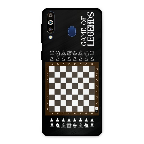 Game Of Legends Metal Back Case for Galaxy M30