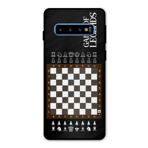 Game Of Legends Metal Back Case for Galaxy S10