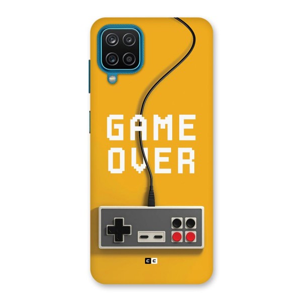 Game Over Remote Back Case for Galaxy F12