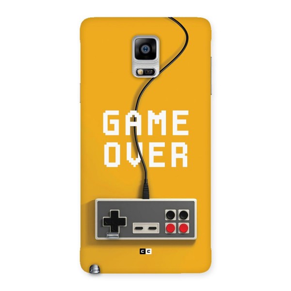 Game Over Remote Back Case for Galaxy Note 4