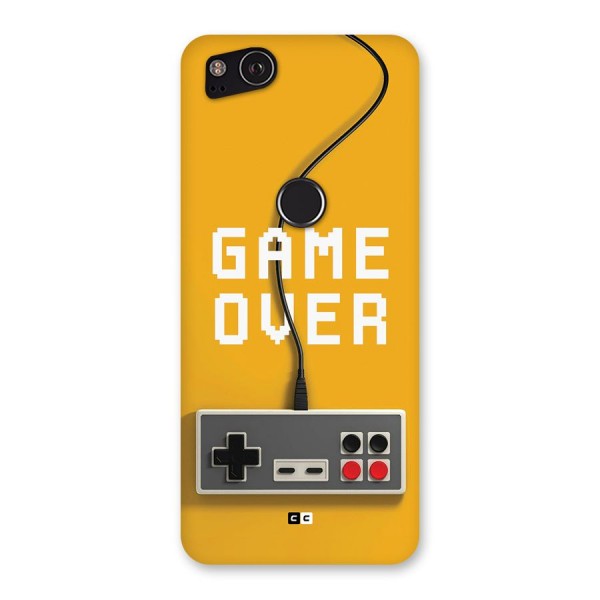 Game Over Remote Back Case for Google Pixel 2