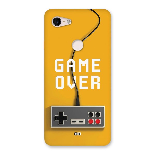 Game Over Remote Back Case for Google Pixel 3 XL