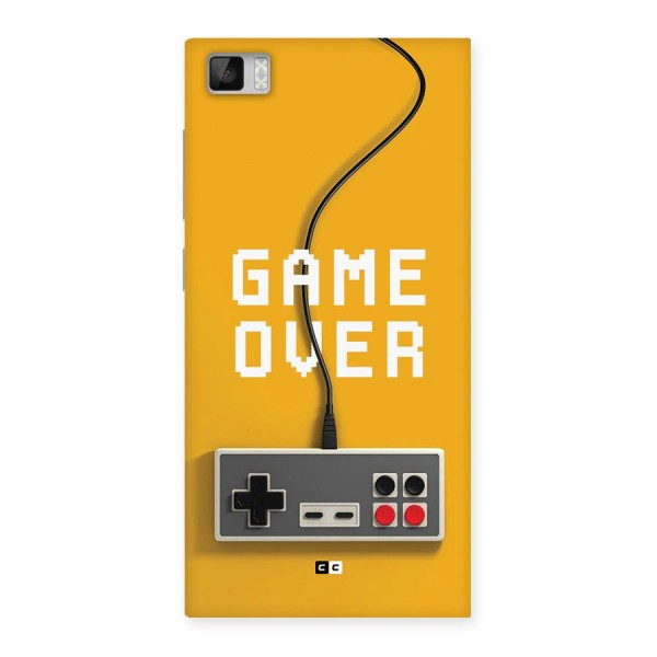 Game Over Remote Back Case for Mi3