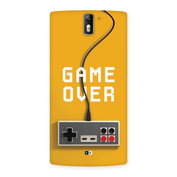 Game Over Remote Back Case for OnePlus One