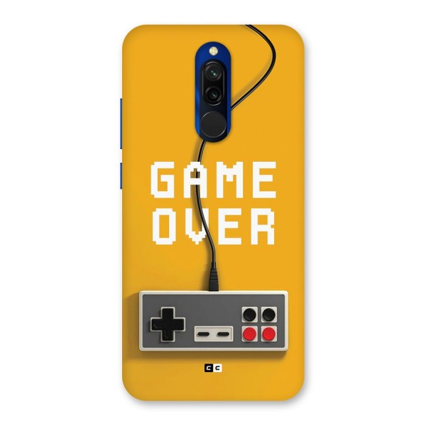 Game Over Remote Back Case for Redmi 8