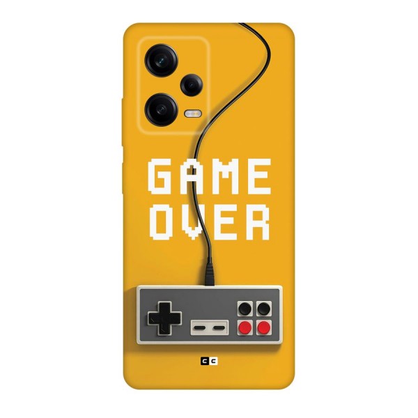 Game Over Remote Back Case for Redmi Note 12 Pro