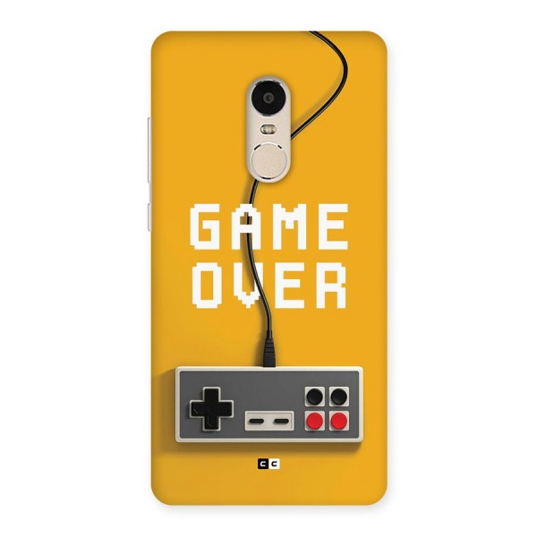 Game Over Remote Back Case for Redmi Note 4