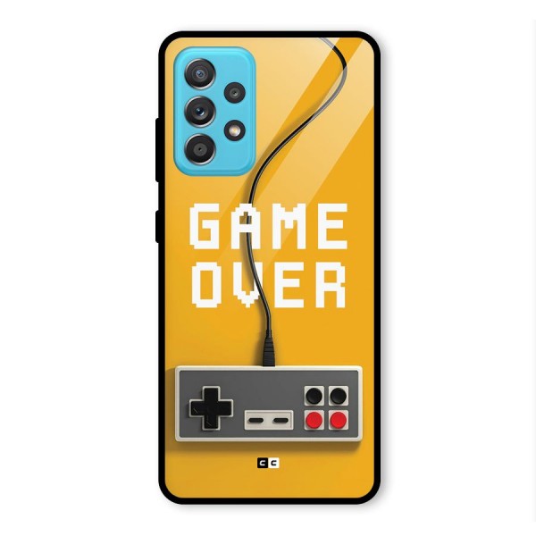 Game Over Remote Glass Back Case for Galaxy A52