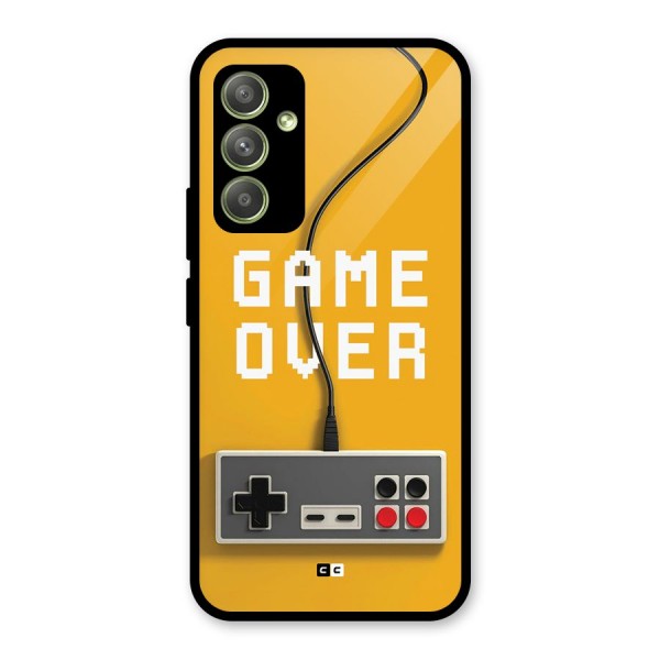 Game Over Remote Glass Back Case for Galaxy A54