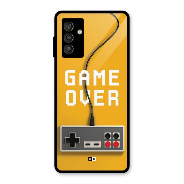 Game Over Remote Glass Back Case for Galaxy M13