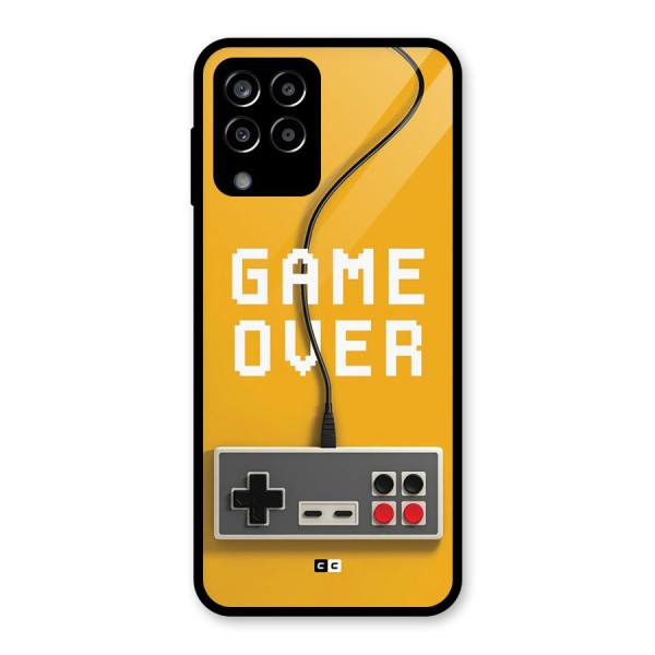 Game Over Remote Glass Back Case for Galaxy M33