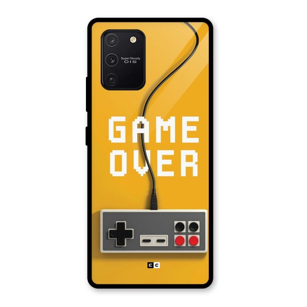 Game Over Remote Glass Back Case for Galaxy S10 Lite