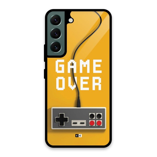 Game Over Remote Glass Back Case for Galaxy S22 5G