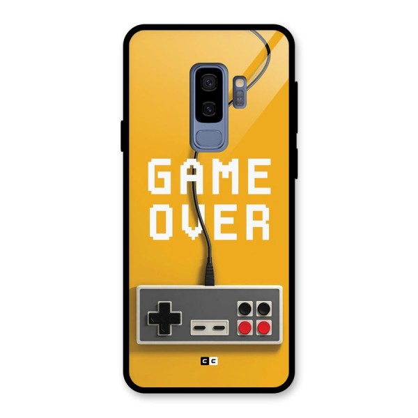 Game Over Remote Glass Back Case for Galaxy S9 Plus