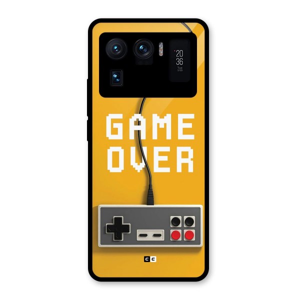 Game Over Remote Glass Back Case for Mi 11 Ultra