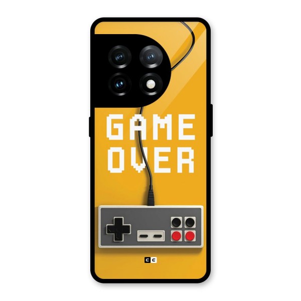 Game Over Remote Glass Back Case for OnePlus 11