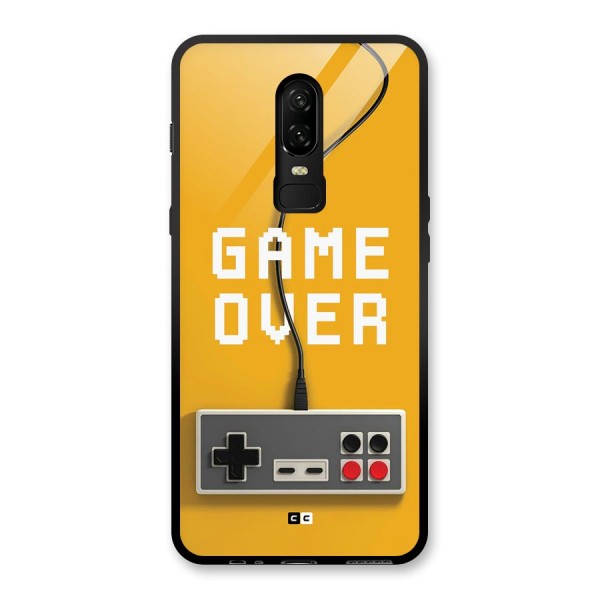 Game Over Remote Glass Back Case for OnePlus 6