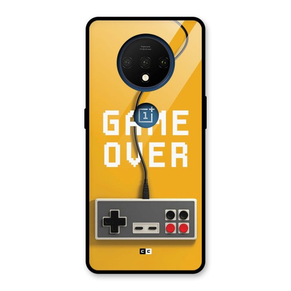 Game Over Remote Glass Back Case for OnePlus 7T