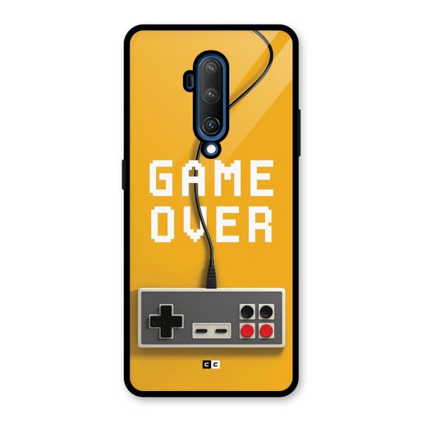 Game Over Remote Glass Back Case for OnePlus 7T Pro