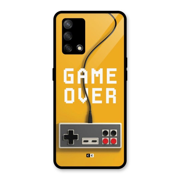 Game Over Remote Glass Back Case for Oppo F19