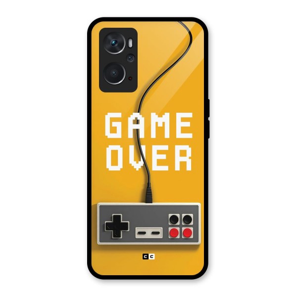 Game Over Remote Glass Back Case for Oppo K10 4G