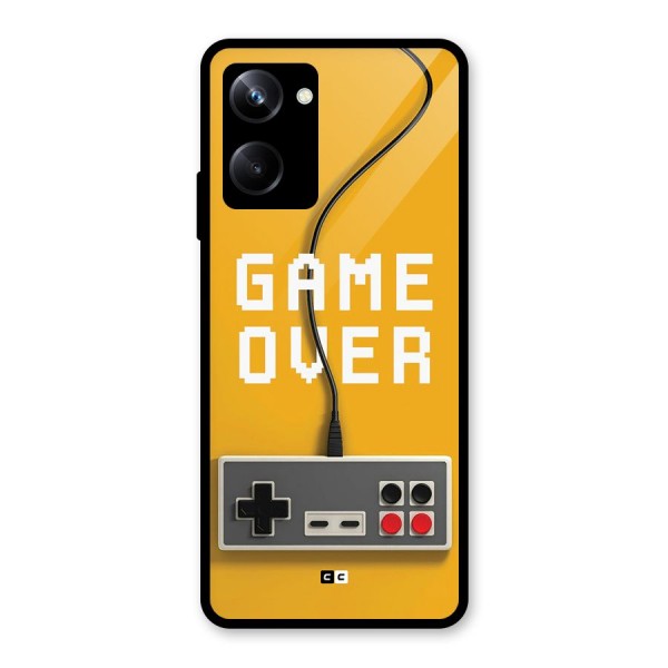 Game Over Remote Glass Back Case for Realme 10 Pro