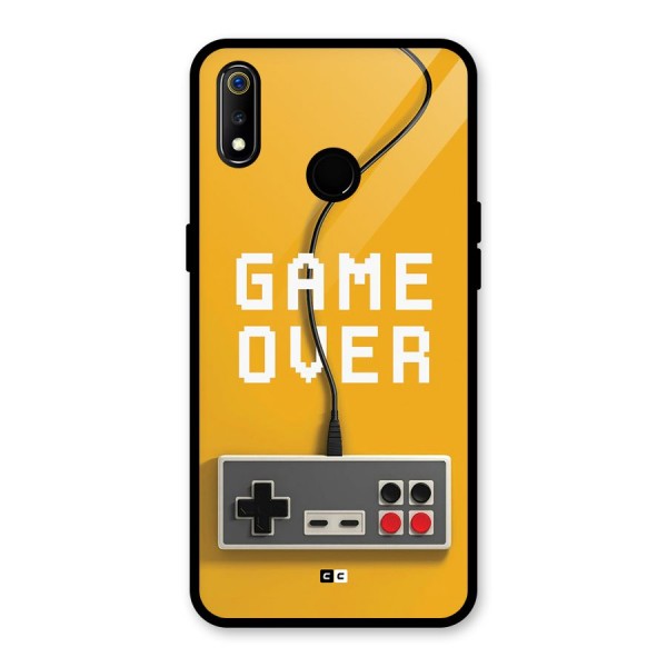 Game Over Remote Glass Back Case for Realme 3