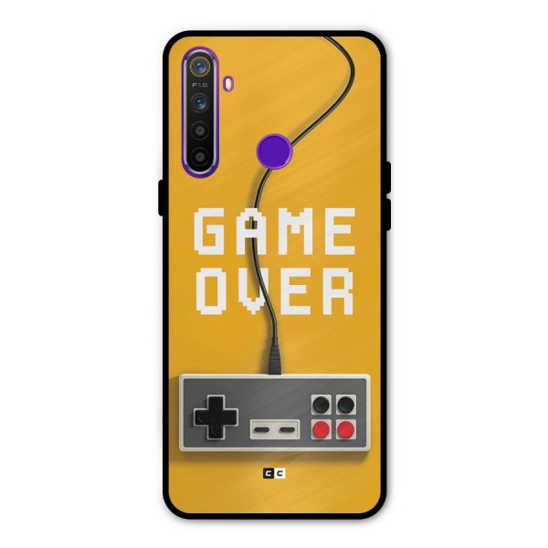 Game Over Remote Glass Back Case for Realme 5s