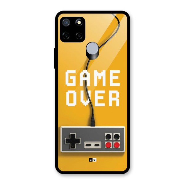 Game Over Remote Glass Back Case for Realme C15