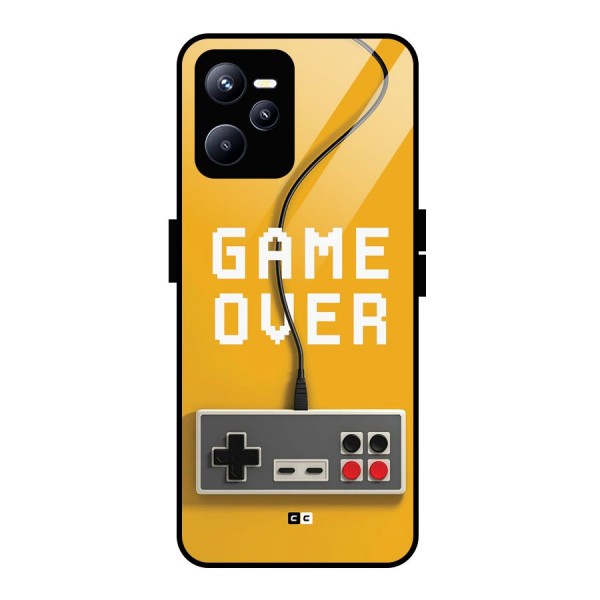 Game Over Remote Glass Back Case for Realme C35