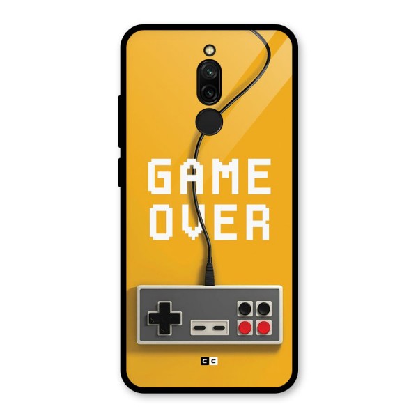 Game Over Remote Glass Back Case for Redmi 8