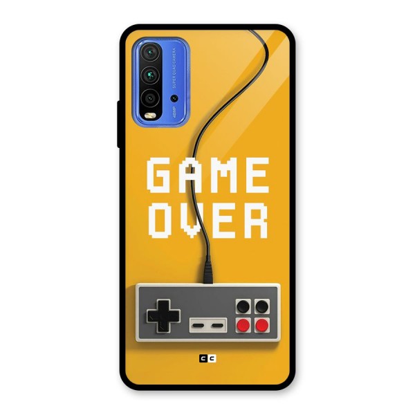 Game Over Remote Glass Back Case for Redmi 9 Power