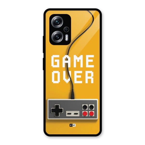 Game Over Remote Glass Back Case for Redmi K50i