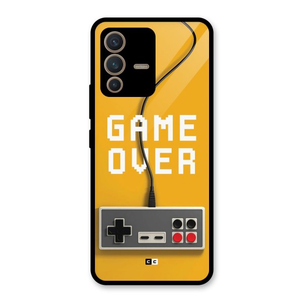 Game Over Remote Glass Back Case for Vivo V23 5G