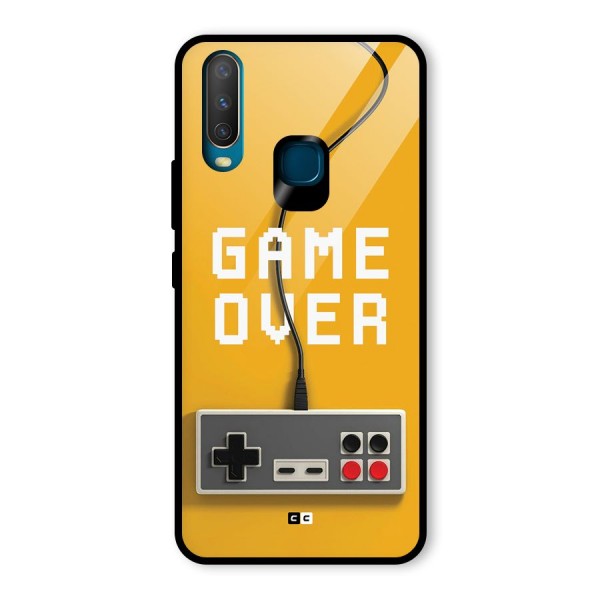 Game Over Remote Glass Back Case for Vivo Y12