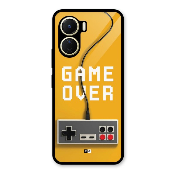 Game Over Remote Glass Back Case for Vivo Y16