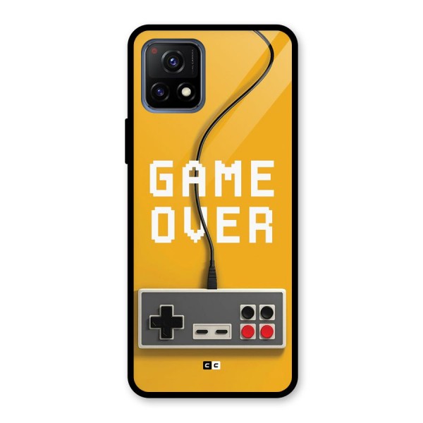 Game Over Remote Glass Back Case for Vivo Y72 5G