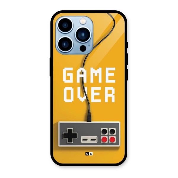 Game Over Remote Glass Back Case for iPhone 13 Pro