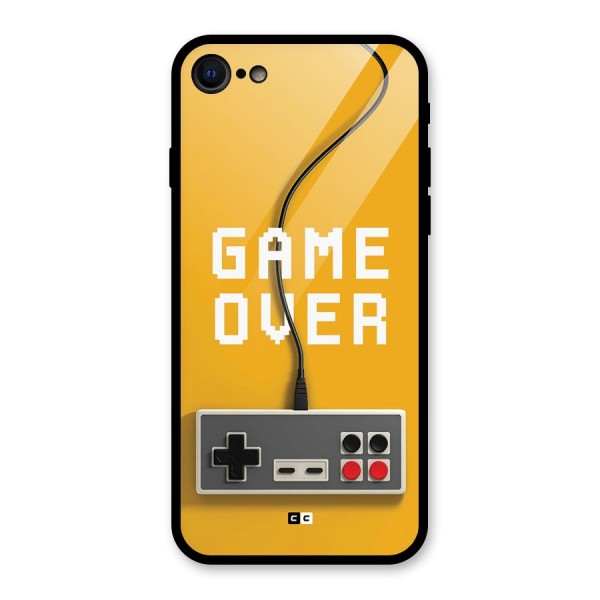 Game Over Remote Glass Back Case for iPhone 8