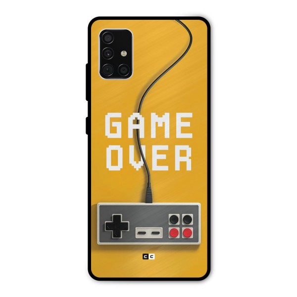 Game Over Remote Metal Back Case for Galaxy A51