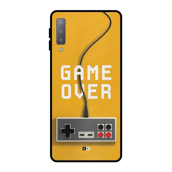 Game Over Remote Metal Back Case for Galaxy A7 (2018)