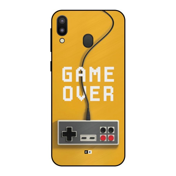 Game Over Remote Metal Back Case for Galaxy M20