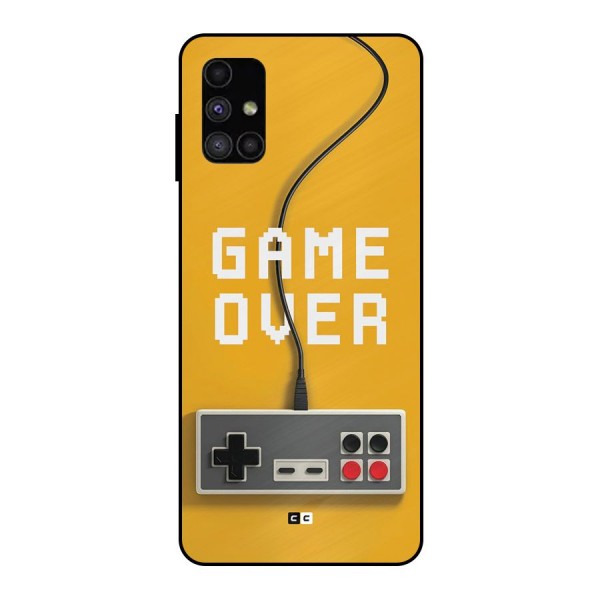 Game Over Remote Metal Back Case for Galaxy M51