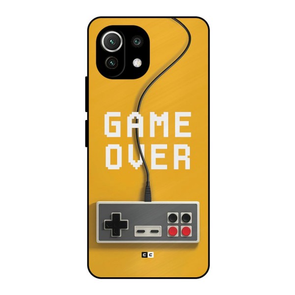 Game Over Remote Metal Back Case for Mi 11 Lite